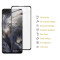 2x 9H Hartglas für OnePlus Nord FULL COVER Panzerfolie Displayschutz Schwarz Panzerglas Schutzglas Schutzfolie