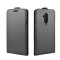 Flip Case Handyhülle für OnePlus 7 Pro Vertikal Schutzhülle Tasche Cover Schwarz Bumper Smartphone Kartensteckplatz-Kreditkarte-Geldscheine EC-Karte Bank-Karte