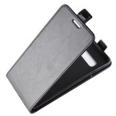 Flip Case Handyhülle für Samsung Galaxy S10 Plus Vertikal Schutzhülle Tasche Cover Schwarz Bumper Smartphone Kartensteckplatz-Kreditkarte-Geldscheine EC-Karte Bank-Karte