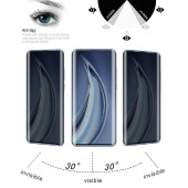 1x Blickschutz 9H Panzerhartglas für Xiaomi Mi 10 echtes Tempered Panzerglas Displayschutz Schutzglas Panzerfolie Schutzfolie Panzerglas ANTI-SPY PRIVACY