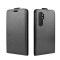 Flip Case Handyhülle für Xiaomi Mi Note 10 Lite Vertikal Schutzhülle Tasche Cover Schwarz Bumper Smartphone Kartensteckplatz-Kreditkarte-Geldscheine EC-Karte Bank-Karte
