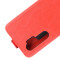 Flip Case Handyhülle für Xiaomi Mi Note 10 Lite Vertikal Schutzhülle Tasche Cover Rot Bumper Smartphone Kartensteckplatz-Kreditkarte-Geldscheine EC-Karte Bank-Karte