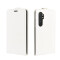 Flip Case Handyhülle für Xiaomi Mi Note 10 Lite Vertikal Schutzhülle Tasche Cover Weiß Bumper Smartphone Kartensteckplatz-Kreditkarte-Geldscheine EC-Karte Bank-Karte