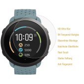 4x 9H Hartglas für Suunto 3 Smartwatch Panzerfolie Displayschutz HD KLAR Panzerglas Schutzglas Schutzfolie Folie