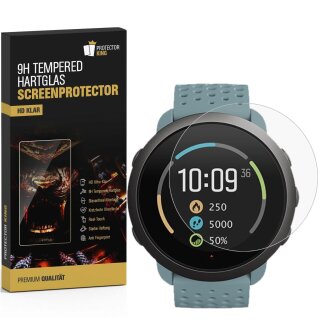 1x 9H Hartglas für Suunto 3 Fitness Smartwatch Panzerfolie Displayschutz HD KLAR Panzerglas Schutzglas Schutzfolie Folie
