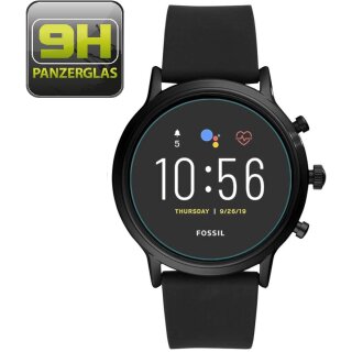 3x 9H Hartglas für Fosill The Carlyle HR (5.Gen) Panzerfolie Displayschutz KLAR Panzerglas