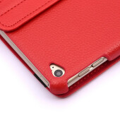 Schutzhülle für iPad 10.2 8 Gen. Tablet Hülle Schutz Tasche Case Cover Rot 360 Grad drehbar Rotation Bumper