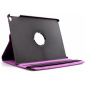 Schutzhülle für iPad 10.2 8 Gen. Tablet Hülle Schutz Tasche Case Cover Lila 360 Grad drehbar Rotation Bumper