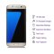 2x UV-Liquid 9H Panzerglas für Samsung Galaxy S7 Edge 3D KLAR echtes Tempered Panzerhartglas Schutzglas Displayschutz Panzerfolie Schutzfolie Screen Protector