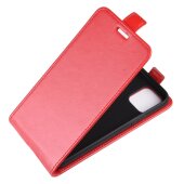 Flip Case Handyhülle für iPhone X/ XS Vertikal Schutzhülle Tasche Cover Rot Bumper Smartphone Kartensteckplatz-Kreditkarte-Geldscheine EC-Karte Bank-Karte