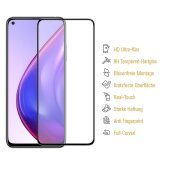 2x 9H Hartglas für Xiaomi Mi 10T FULL COVER Panzerfolie Displayschutz Schwarz HD Panzerglas Schutzglas Schutzfolie