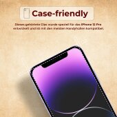 1x 9H Panzerglas für iPhone 12 Pro HD KLAR echtes Tempered Glass Panzerfolie Displayschutz Schutzglas Hartglas Schutzfolie Screen-Protector