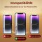 2x 9H Panzerglas für iPhone 12 Pro HD KLAR echtes Tempered Glass Panzerfolie Displayschutz Schutzglas Hartglas Schutzfolie Screen-Protector