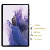 3x Displayfolie für Samsung Galaxy Tab S7 Plus ANTI-REFLEX Displayschutzfolie MATT Schutzfolie