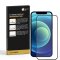 2x 9H Panzerglas für iPhone 12 Pro FULL COVER Schutzglas Displayschutz Schutzfolie Panzerfolie HD KLAR Echtes Tempered Hartglas Schwarzer Rand