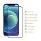 3x 9H Hartglas für iPhone 12 Pro Max FULL COVER Panzerfolie Displayschutz Schwarz KLAR Panzerglas Schutzglas