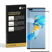 6x 9H Hartglas für Huawei Mate 40 FULL CURVED Displayschutz Schutzglas Schutzfolie Panzerfolie Panzerglas Displayglas Tempered Glasfolie Sicherheitsglas Echtglas
