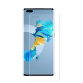 6x Displayfolie für Huawei Mate 40 FULL COVER CURVED Displayschutzfolie HD KLAR