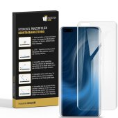 4x Hydrogel-Glass für Huawei P40 Pro Selbstheilend...