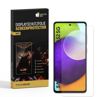 6x Displayfolie für Samsung Galaxy A52 ANTI-REFLEX Displayschutzfolie MATT