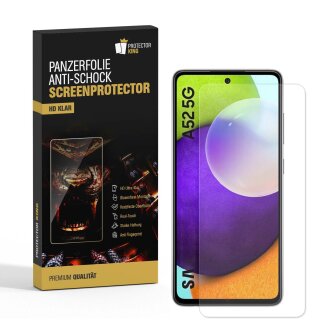 6x 9H Nano-Glass für Samsung Galaxy A52 3D KLAR Anti-Shock Anti-Bruch Anti-Stoß Anti-Schmutz Panzernanoglas Displayschutz Schutzfolie Panzerfolie Panzerglas Screen-Protector