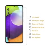 4x 9H Hartglas für Samsung Galaxy A52 Panzerfolie Displayschutz Displayglas KLAR Panzerglas Schutzglas Schutzfolie Glasfolie Folie