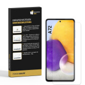 3x 9H Nano-Glass für Samsung Galaxy A72 3D KLAR Anti-Shock Anti-Bruch Anti-Stoß Anti-Schmutz Panzernanoglas Displayschutz Schutzfolie Panzerfolie Panzerglas Screen-Protector