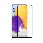 2x 9H Hartglas für Samsung Galaxy A72 FULL COVER Schutzfolie Schutzglas Klar Displayglas Tempered Glasfolie Panzerglas Sicherheitsglas Echtglas Displayschutz Panzerfolie
