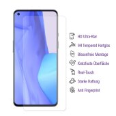 1x UV-Liquid 9H Panzerglas für OnePlus 9 Pro 3D KLAR echtes Tempered Panzerhartglas Schutzglas Displayschutz Panzerfolie Schutzfolie Screen Protector