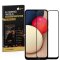 1x 9H Panzerglas für Samsung Galaxy A02s FULL COVER Displayschutz Schutzglas Hartglas Schutzfolie Panzerfolie KLAR Tempered echtes Displayglas Glasfolie Displayfolie Folie Transparent