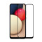 1x 9H Panzerglas für Samsung Galaxy A02s FULL COVER Displayschutz Schutzglas Hartglas Schutzfolie Panzerfolie KLAR Tempered echtes Displayglas Glasfolie Displayfolie Folie Transparent
