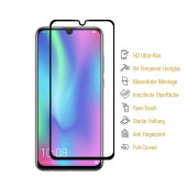 3x 9H Hartglas für Huawei Honor 10 Lite FULL Panzerfolie Displayschutz SW KLAR Panzerglas Schutzglas
