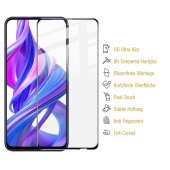 2x Hartglas  für Huawei Honor 9X FULL COVER Displayschutz Panzerfolie HD SW Klar Panzerglas Schutzglas