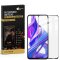 6x Hartglas  für Huawei Honor 9X FULL COVER Displayschutz Panzerfolie HD SW Klar Panzerglas Schutzglas