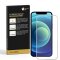 6x 9H Hartglas für iPhone 12 Pro Max FULL COVER Panzerfolie Displayschutz Weiss KLAR Panzerglas Schutzglas
