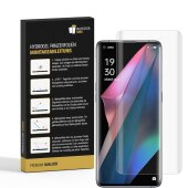 4x Hydrogel-Glass für Oppo Find X3 Pro Selbstheilend...