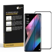 6x 9H Hartglas für Oppo Find X3 Pro FULL CURVED...