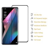 6x 9H Hartglas für Oppo Find X3 Pro FULL CURVED Displayschutz Panzerfolie 3D Panzerglas Schutzglas Schutzfolie Displayglas Glasfolie