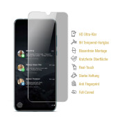 2x Blickschutz 9H Panzerhartglas für Huawei P30 Lite Anti-Spion Displayschutz Panzerfolie Schutzfolie echtes Tempered Panzerglas Schutzglas Screen Protector