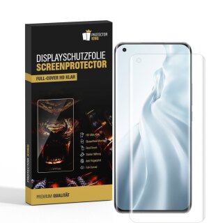 3x Displayfolie für Xiaomi Mi 11 FULL COVER Displayschutzfolie HD KLAR