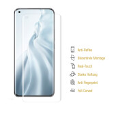 1x Displayfolie für Xiaomi Mi 11 FULL COVER Displayschutzfolie MATT