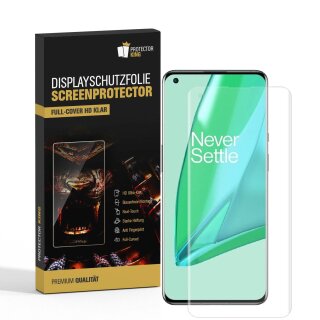 2x Displayfolie für OnePlus 9 Pro FULL COVER Displayschutz Schutzfolie HD KLAR