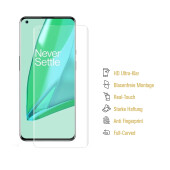 6x Displayfolie für OnePlus 9 Pro FULL COVER Displayschutz Schutzfolie HD KLAR