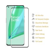 3x 9H Hartglas für OnePlus 9 FULL COVER Schutzglas Schutzfolie Displayschutz Panzerfolie KLAR Panzerglas Tempered echtes Displayglas Glasfolie Displayfolie Folie