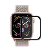 2x 9H Hartglas für Apple Watch 4/5/6 SE 44mm Panzerfolie Displayschutz KLAR SW Aluminiumlegierung Panzerglas