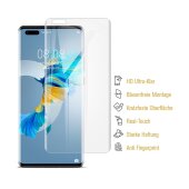 6x Hydrogel-Glass für Huawei Mate 40 Pro Selbstheilend für Micro Kratzer 3D KLAR Panzerfolie Displayschutz Schutzfolie Screen-Protector