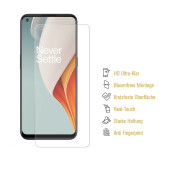 2x Panzerfolie für OnePlus Nord N100 ANTI-SCHOCK Displayschutzfolie HD KLAR