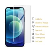 1x Panzerfolie für iPhone 12 Pro Max FULL COVER ANTI-SCHOCK Displayfolie MATT