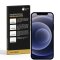2x 9H Nano-Glass für iPhone 12 Mini 3D KLAR Anti-Shock Anti-Bruch Anti-Stoß Anti-Schmutz Panzernanoglas Displayschutz Schutzfolie Panzerfolie Panzerglas Screen-Protector