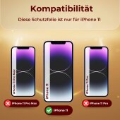 1x 9H Panzerglas für iPhone 11 HD KLAR echtes...